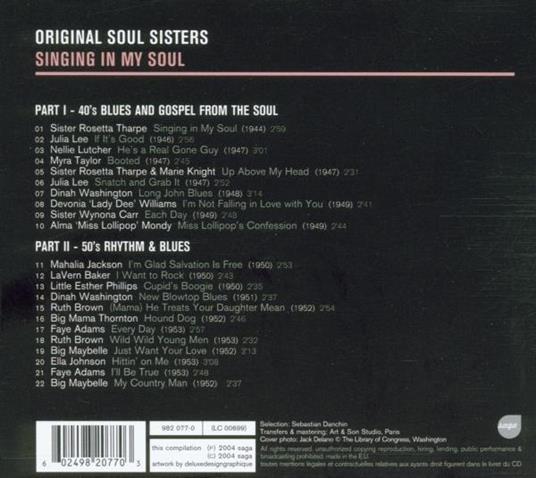 Original Soul Sisters - CD Audio - 2