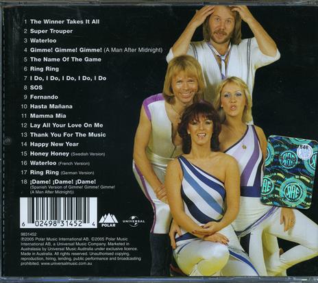 18 Hits - CD Audio di ABBA - 2
