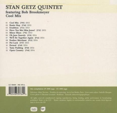 Cool Mix - CD Audio di Stan Getz - 2