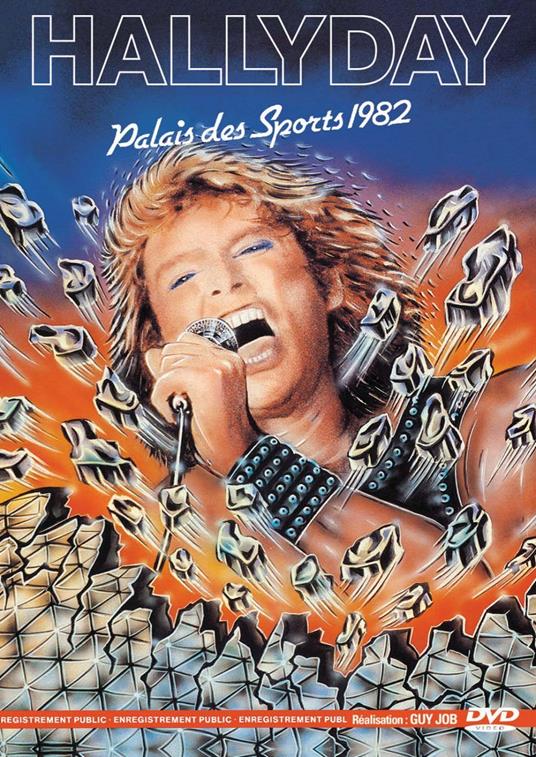 Johnny Hallyday - Palais Des Sports 1982 - DVD di Johnny Hallyday