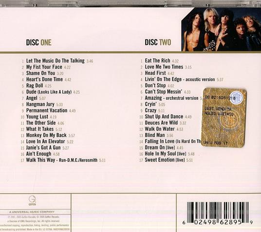 Gold - CD Audio di Aerosmith - 2