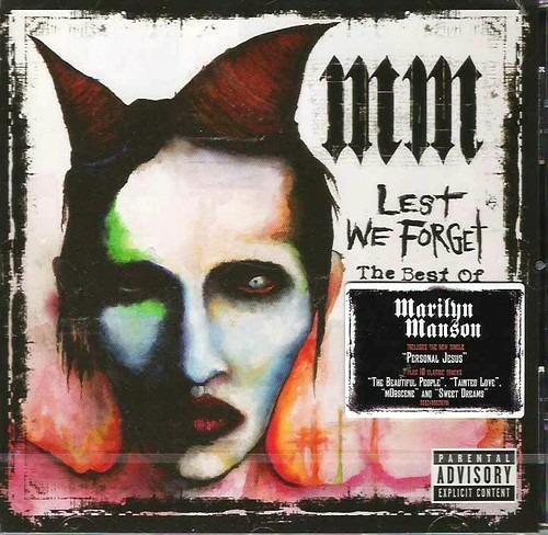 Lest We Forget. The Best of Marilyn Manson - CD Audio di Marilyn Manson