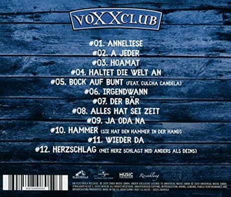 Wieder Dahoam - CD Audio di Voxxclub - 4