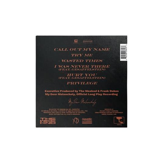My Dear Melancholy - Vinile LP di Weeknd - 2