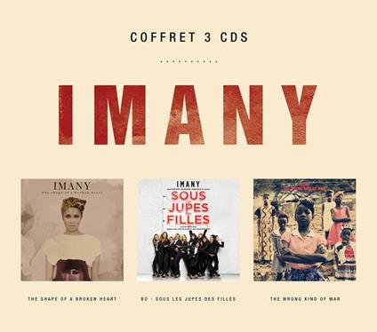 The Shape of a Broken Heart - The Wrong Kind of War - Sous les jupes des filles - CD Audio di Imany