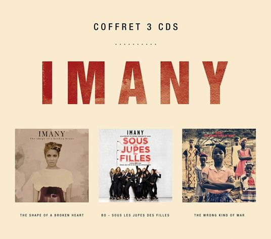 The Shape of a Broken Heart - The Wrong Kind of War - Sous les jupes des filles - CD Audio di Imany