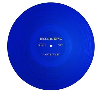 Jesus Is King (Blue Coloured Vinyl) - Vinile LP di Kanye West