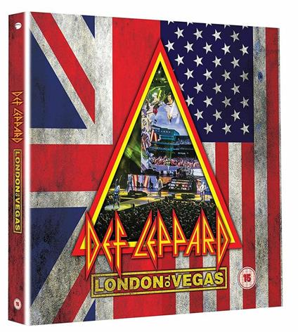 London to Vegas. Histeria Live - Hits Vegas (2 Blu-ray + 4 CD) - CD Audio + Blu-ray di Def Leppard