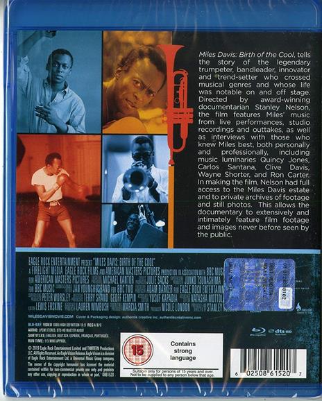 Birth of the Cool. Il documentario (Blu-ray) - Blu-ray di Miles Davis - 2