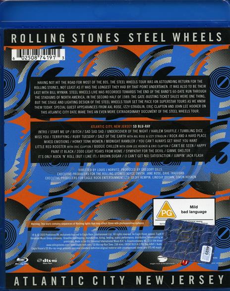 Steel Wheels Live (Blu-ray) - Blu-ray di Rolling Stones - 2