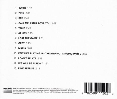 Pink - CD Audio di Two Feet - 2