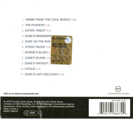 The Cool World - CD Audio di Dizzy Gillespie - 2