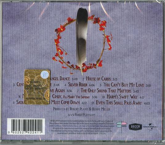 Band of Joy - CD Audio di Robert Plant - 2