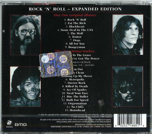 Rock 'n' Roll (Deluxe) - CD Audio di Motörhead - 2