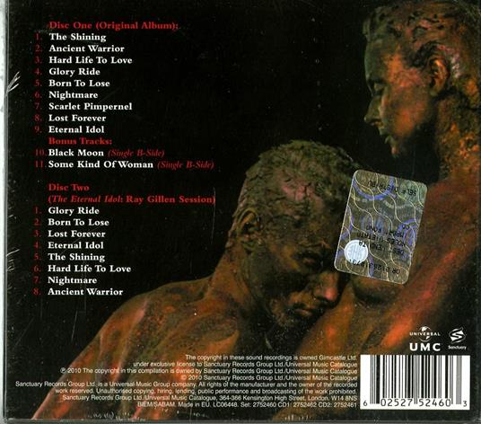The Eternal Idol (Deluxe Edition) - CD Audio di Black Sabbath - 2