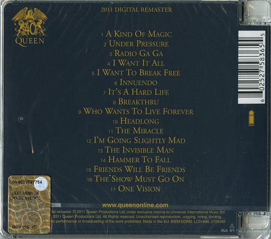 Greatest Hits II - CD Audio di Queen - 2