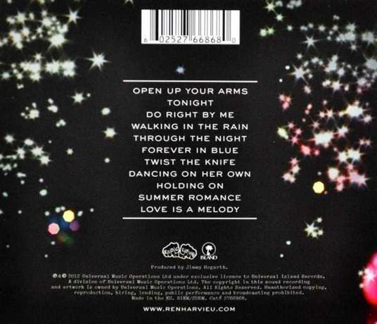 Through The Night - CD Audio di Ren Harvieu - 2