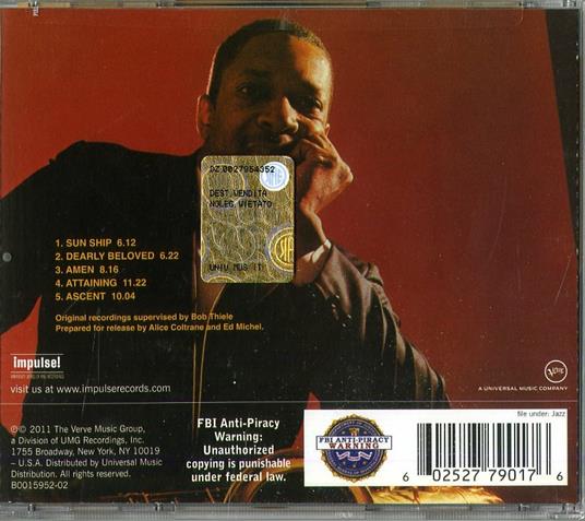 Sun Ship - CD Audio di John Coltrane - 2