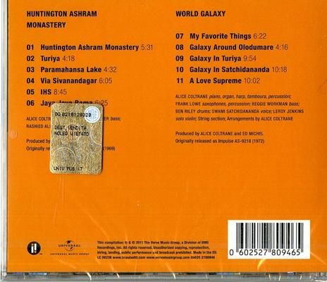 Hungtington Ashram Monastery - World Galaxy - CD Audio di Alice Coltrane - 2