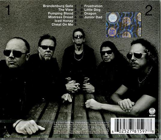 Lulu - CD Audio di Metallica,Lou Reed - 2