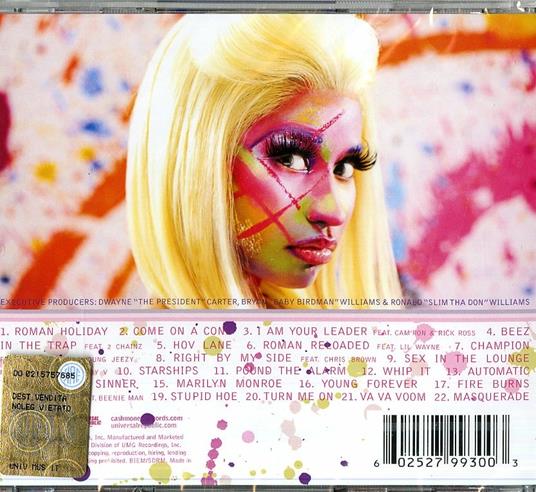 Pink Friday. Roman Reloaded (Deluxe Edition) - CD Audio di Nicki Minaj - 2