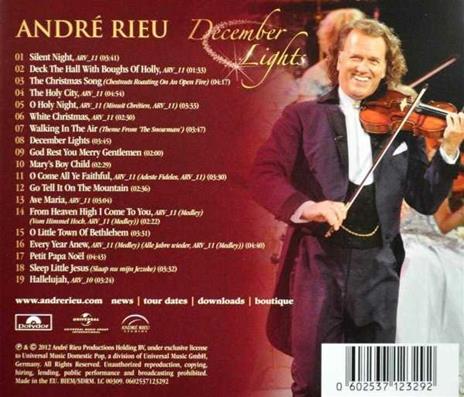 December Lights - CD Audio di André Rieu - 2