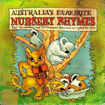 Australia Favourite Nursery Rhymes - CD Audio