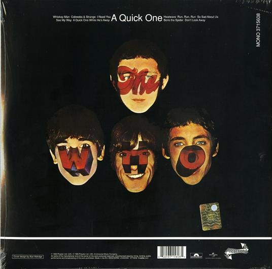 A Quick One - Vinile LP di Who - 2