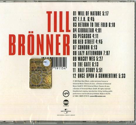 Till Bronner - CD Audio di Till Brönner - 2
