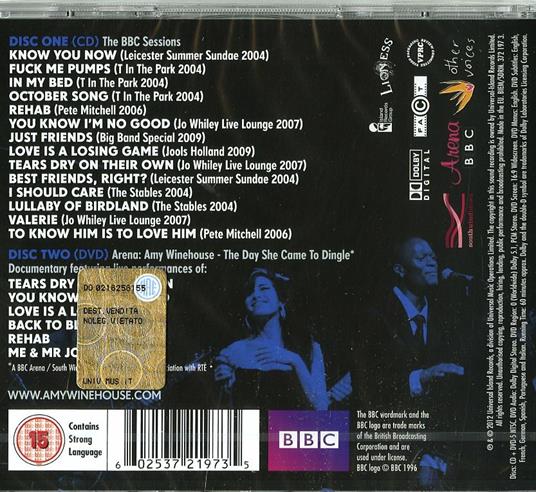 At the BBC - CD Audio + DVD di Amy Winehouse - 2