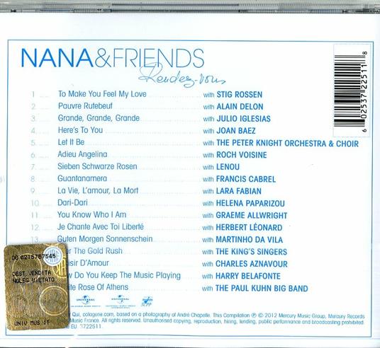 Rendez-vous - CD Audio di Nana Mouskouri - 2