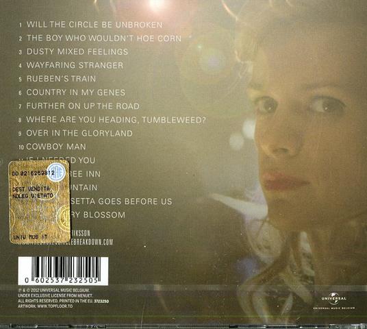 Alabama Monroe. The Broken Circle Breakdown (Colonna sonora) - CD Audio di Broken Circle Breakdown Bluegrass Band - 2