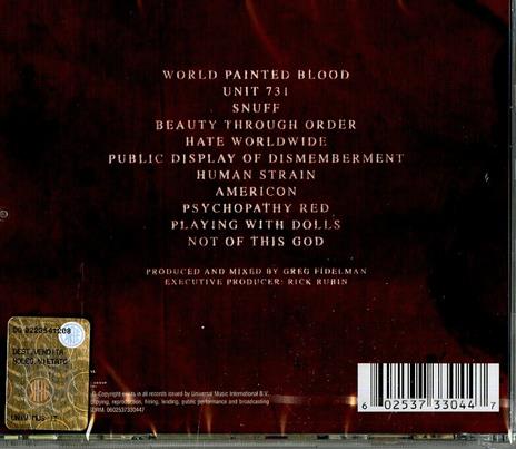 World Painted Blood - CD Audio di Slayer - 2
