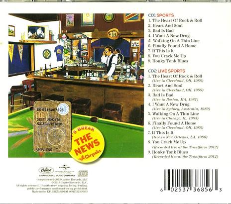 Sports (Deluxe Edition) - CD Audio di Huey Lewis and the News - 2