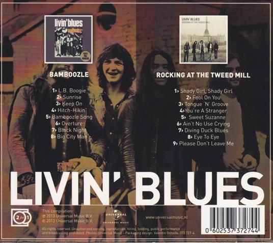 Bamboozle. Rocking at - CD Audio di Livin' Blues - 2