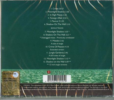 Crises (Remastered) - CD Audio di Mike Oldfield - 2