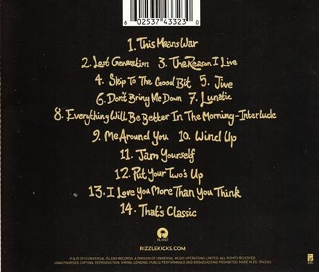 Roaring 20s - CD Audio di Rizzle Kicks - 2