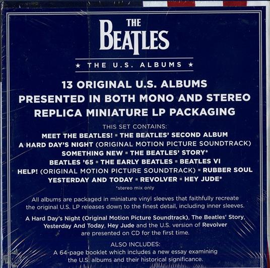 The US Albums (Limited Edition) - CD Audio di Beatles - 2