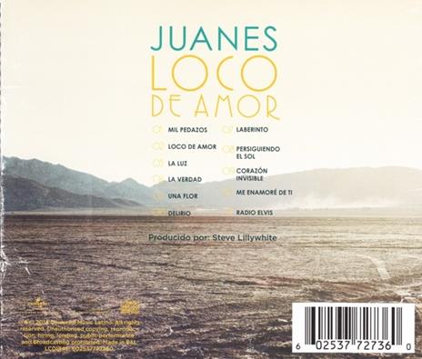 Loco de amor - CD Audio di Juanes - 2