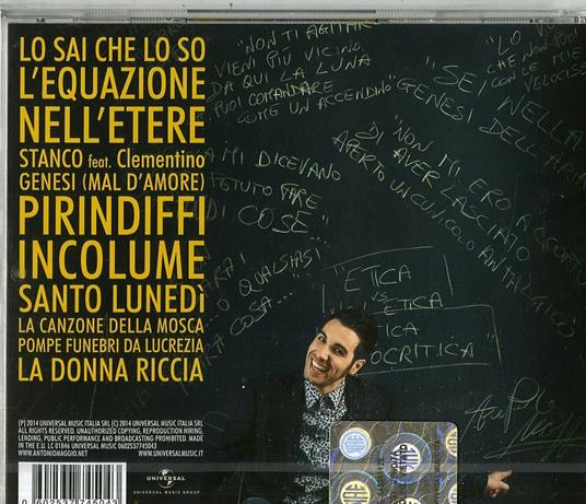 L'equazione - CD Audio di Antonio Maggio - 2