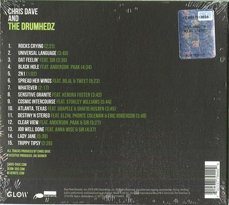 Chris Dave and the Drumhedz - CD Audio di Drumhedz,Chris Dave - 2