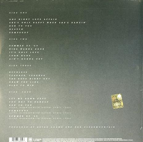 Reckless - Vinile LP di Bryan Adams - 2