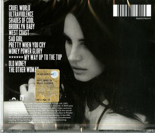 Ultraviolence - CD Audio di Lana Del Rey - 2