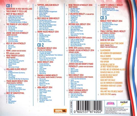 Toppers in Concert 2014 - CD Audio di Toppers - 2