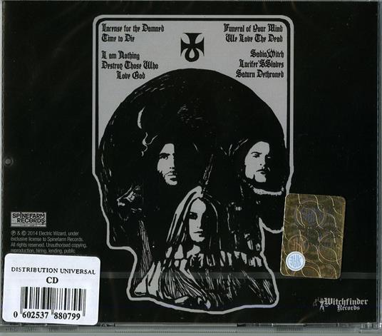 Time to Die - CD Audio di Electric Wizard - 2