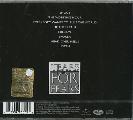 Songs from the Big Chair (Remastered Edition) - CD Audio di Tears for Fears - 2