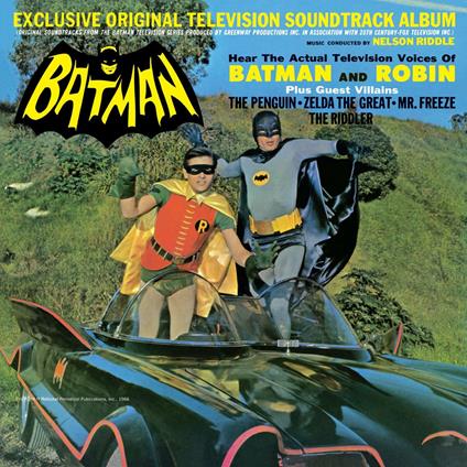 Batman (Colonna sonora) - Vinile LP di Nelson Riddle
