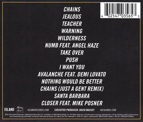 Nick Jonas (Special Edition) - CD Audio di Nick Jonas - 2