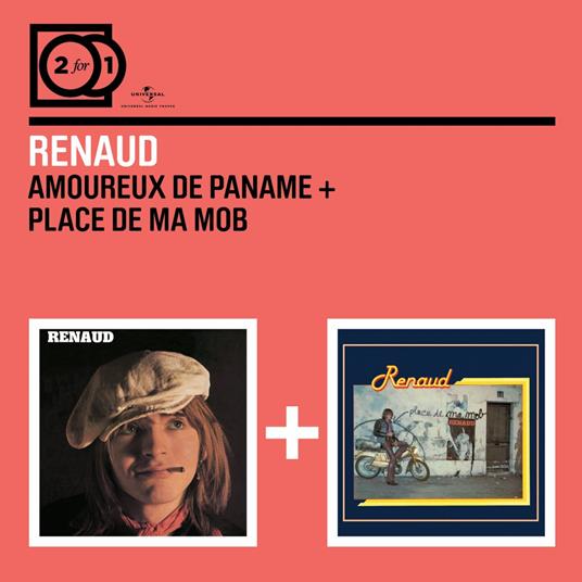 Renaud - Amoureux De Paname And Place De Mob (2 Cd) - CD Audio di Renaud