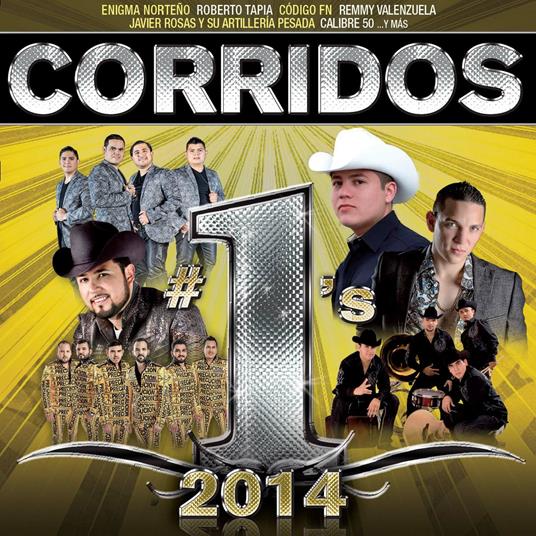 Corridos 1's 2014 - CD Audio
